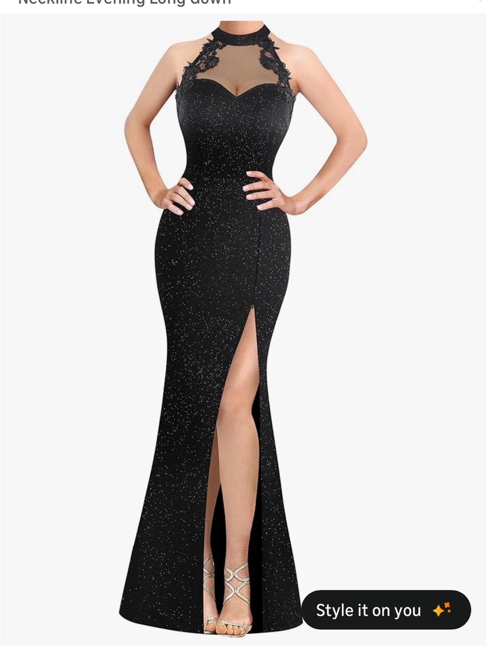 Black gown